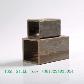 Black iron square steel tube with hollow steel pipe