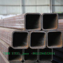 gold supplier Black square welded steel pipe/tube 8/pipa hollow section for building material