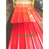 color coated galvanized corrugated steel roofing sheet for building materials