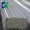 China Factory supply gi mild 45 60 90 120 degree equal standard size v shape galvanized steel angle price per kg iron angle bar