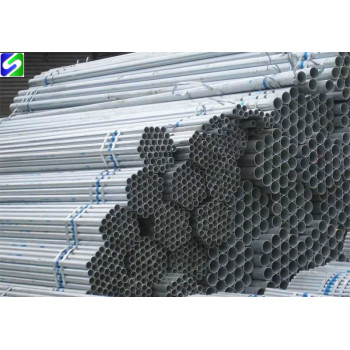 Q235 grade Hot dipped galvanized steel tube/pipe for construction material