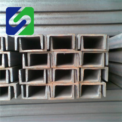 U Channel Steel Sizes/JIS standard Hot Rolled 100*50*5.0 mm U type Channel Steel Bar