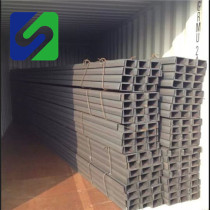 ISO certification SS400/Q235/Q345 grade hot rolled carbon steel u channel c channel v channel