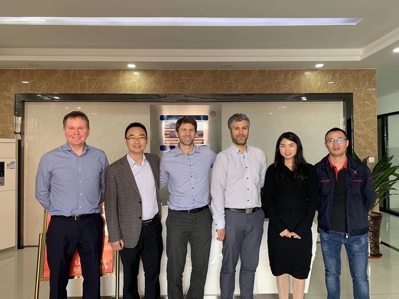 Customers from Sweden visit Longxiang