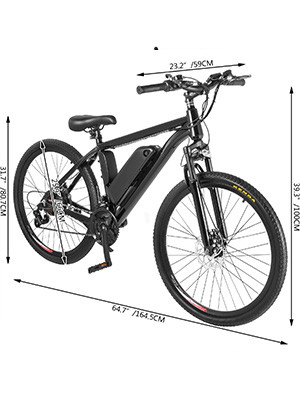 250w 350w 500w  750w 1000w city e-bike/ebike/electric mountain bicycle with LCD display and front suspension fork