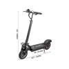 Original kick scooters 12 AH 10AH Battery removable 8.5 inch 10 inch 700w Motor 45KM Range HX X7 X8 foldable electric Scooter