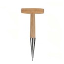 wholesale high quality wooden handle gardening hand fork trowel set