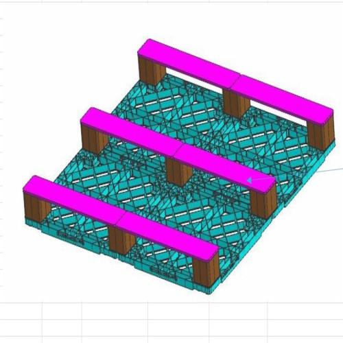 Interlocking plastic pallet in good quality good price