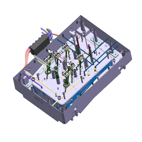 car spare parts mould factory for front auto grille injection mold maker