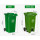 120L 240L 360L 660L 1100L Kunststoff Mülleimer mit Virgin New Material