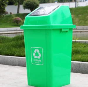 Personalizado amplamente molde exterior do escaninho de lixo da injeção plástica da fonte da fábrica grande