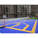 Outdoor Interlocking Portable Basketball Court Flooring