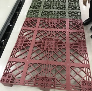 4 Wege Eingang HDPE Heavy Duty Verstärkte Einspritzung Hersteller Kunststoffpalette