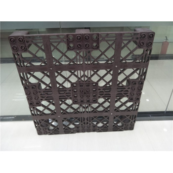 customized heavy duty plastic pallet for warehouse use