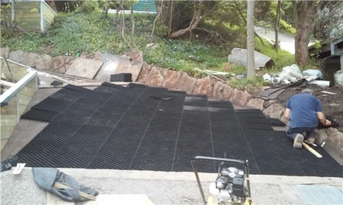 high quality plastic paving grids geogrids manufacturing