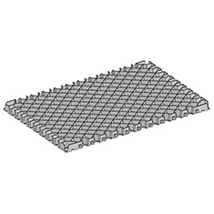 Plastic paving grids gravel driveway grid diamond Grid for mine/golf/car parking