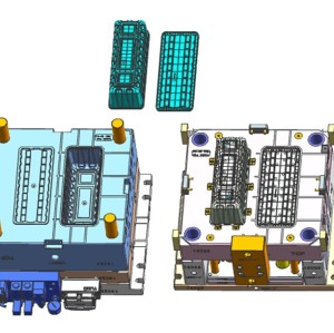 CAD-Zeichnungen von Kunststoffspritzgussformen