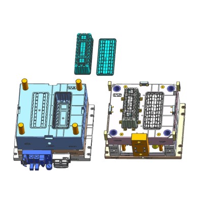 CAD drawings of plastic injection mould molds