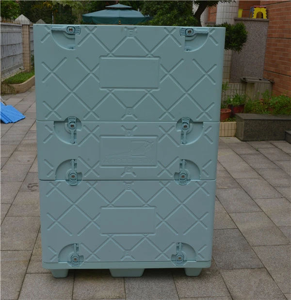 Large insulated box for refrigerated shipment customized different sizes coolbox