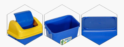 Various Size Plastic Injection Garbage Bin Mold with Best Price