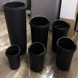 Molde plástico da modelagem por injecção da lata do design do molde do balde do lixo