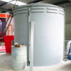 Grp hand lay up process Fiberglass Cabin