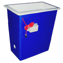 FRP GRP Fiberglass chemical Cleaning Box ( Double Deck )
