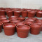 Fiberglass plant pots