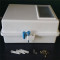 frp/grp fiberglass professional outdoor electric meter box, electric box