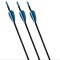 6mm fiberglass arrow shafts with Fixed Round Pointed Arrow Head