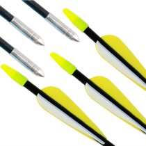 7mm fiberglass arrow shafts with Fixed Round Pointed Arrow Head