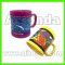 PVC mugs cartoon cute children mugs custom mugs for aquarium office travel agent promotional gifts