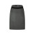 zhAjh Womens TCR Spandex Blend Black Cross Dye Knee Length Pencil Skirt with Contrast Waistband
