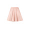 zhAjh Girls 95% Cotton 5% Spandex Knit Jersey Glitter Printed Elastic Waistband A Line Swing Skirt
