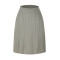 zhAjh Womens 100% Rayon Crinkled Crepe Smoked Waistband Knee Length A Line Skirt with Pockets