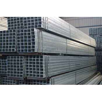 China steel tube factory supply high quality and competitive price glavanized square and rectangular steel pipe