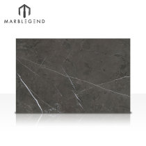 PFM High Quality White veins Iran Pietra Grey Marble Slab For Interior Design
