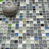 Backsplash Tile Design Crystal Moonlight Glam Glass Mosaic Tile