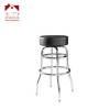 Cheap Promotion Metal Frame Chrome Plated Swivel Used Commercial Restaurant Bar Stools