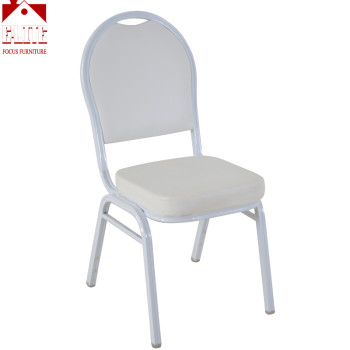 Wholesale Cheap Commercial Durable White Banquet Chair Mould Foam For Party