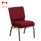 Factory supplier durable worship chairs with bookrack CA117 for sale