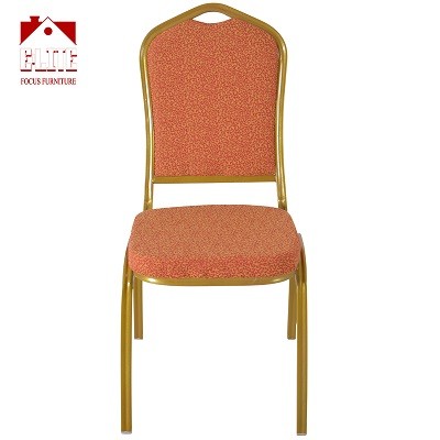 Wedding furniture Stackable banquet chair groove tube For Restaurant