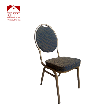 Factory banquet chair Gold powder coating For Wedding
