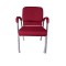 SILVER VEIN STEEL STACKING CHURCH CHAIR CA117 WITH ARMREST