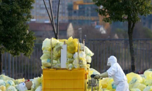 Harden® Double Shaft Shredder TS508 Serves for Medical Waste Disposal During COVID-19