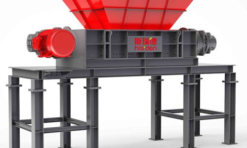 General Solid Waste Shredder—Shearing-Type Shredder