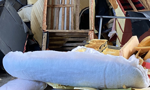 The Bulky Waste Disposal System Effectively Replaces Manual Dismantling