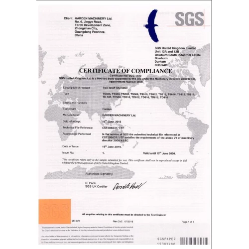 CE Certificate