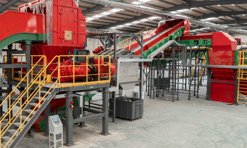 The first RDF/SRF alternative fuel preparation system for decoration waste in Yangjiang, Guangdong Province has been put into operation