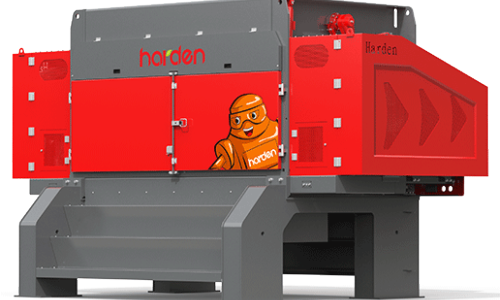 Harden Patented Cutter Shaft Design - Makes Material Crushing Easier and More Efficient!